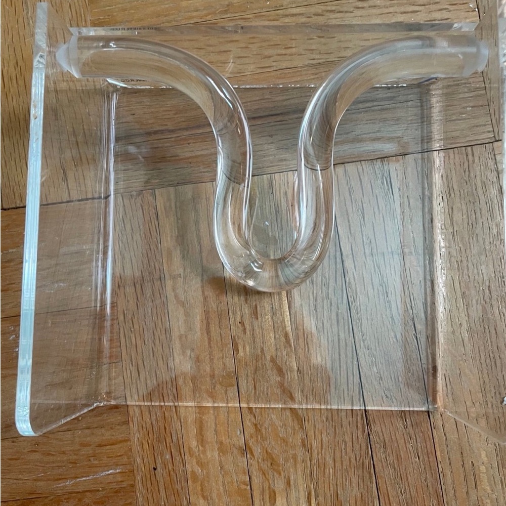 Napkin Holder Clear Acrylic modern